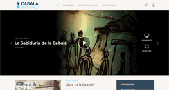 Desktop Screenshot of canalcabala.com